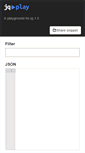 Mobile Screenshot of jqplay.org